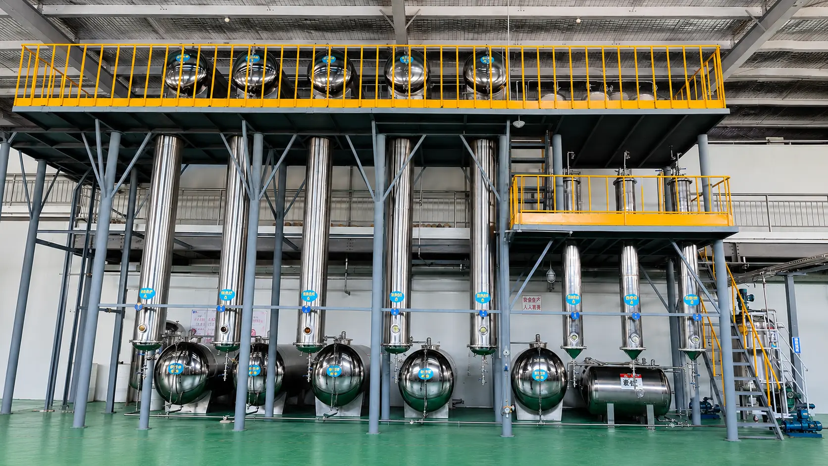 Extraction and column separation equipment