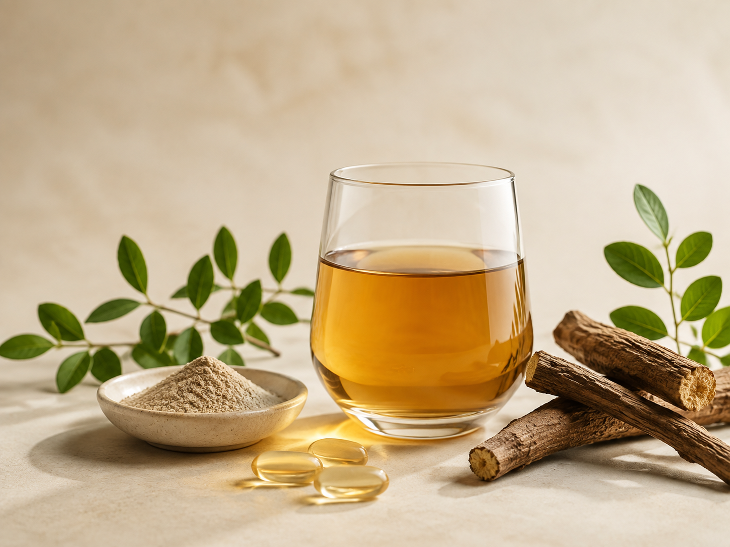 Functional nutrition beverage and licorice ingredients