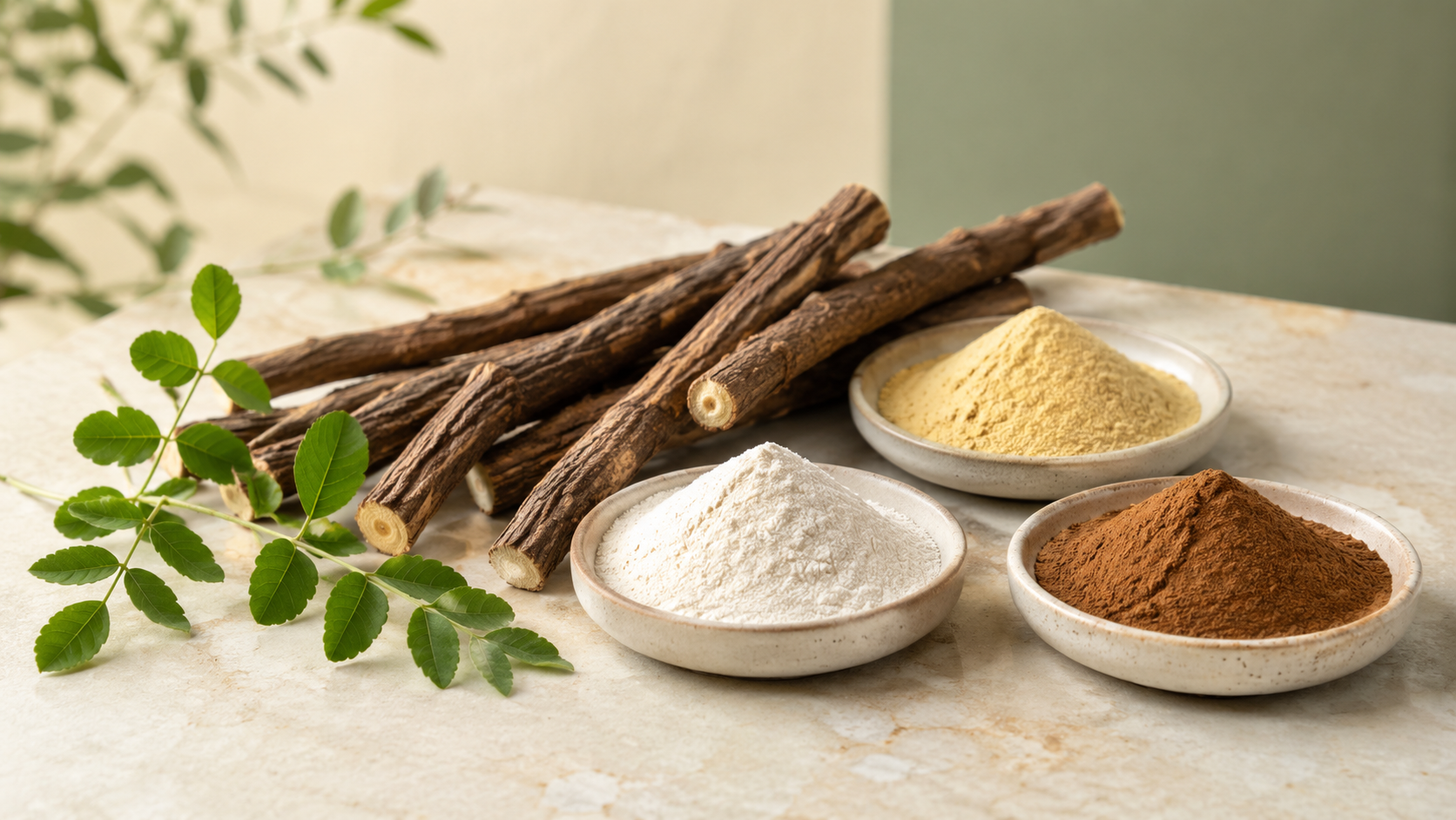 Three standardized licorice ingredient formats