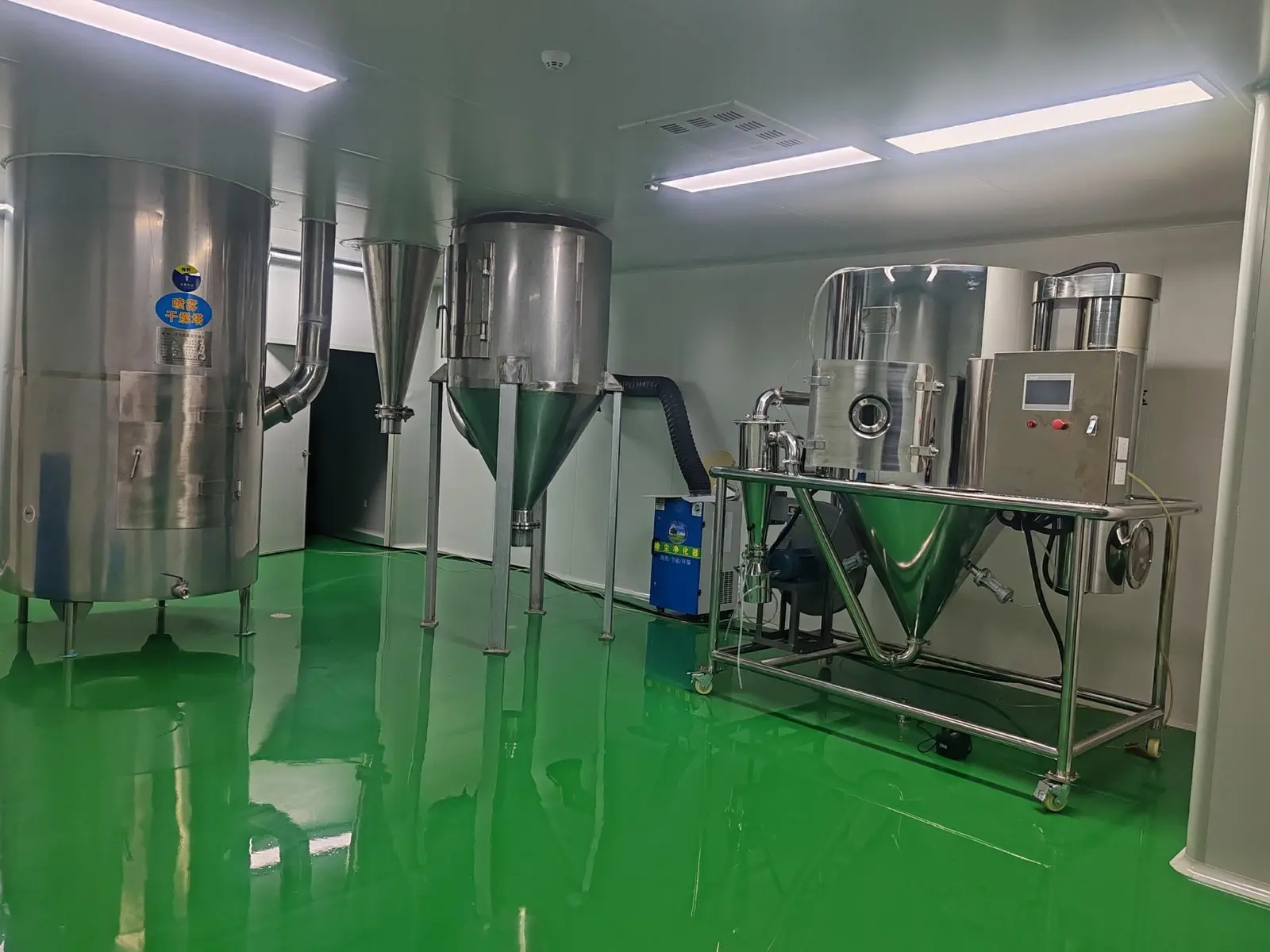 Spray drying equipment